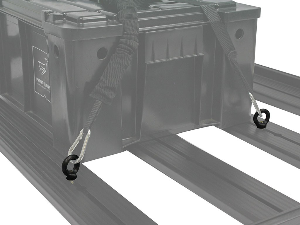 Black Tie Down Rings / Eye Nuts - valmistaja Front Runner 1