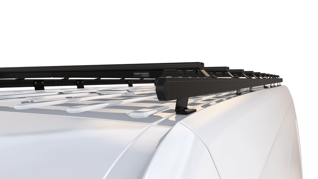 Mercedes Benz Sprinter (L4H2/170in XLWB/High Roof) (2007-nykyinen) Slimpro pakettiautotelinesarja - Front Runner 2