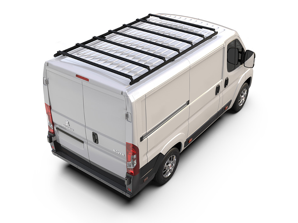 Peugeot Boxer (L1H1/118in WB/Low Roof) (2014-nykyinen) Slimpro pakettiautoteline - valmistajalta Front Runner 1