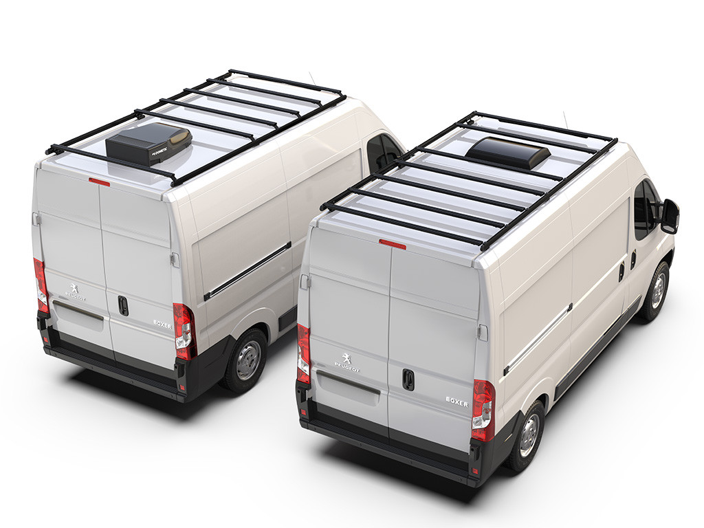 Peugeot Boxer (L2H2/136in WB/High Roof) (2014-nykyinen) Slimpro pakettiauton telinesarja - Front Runner 2