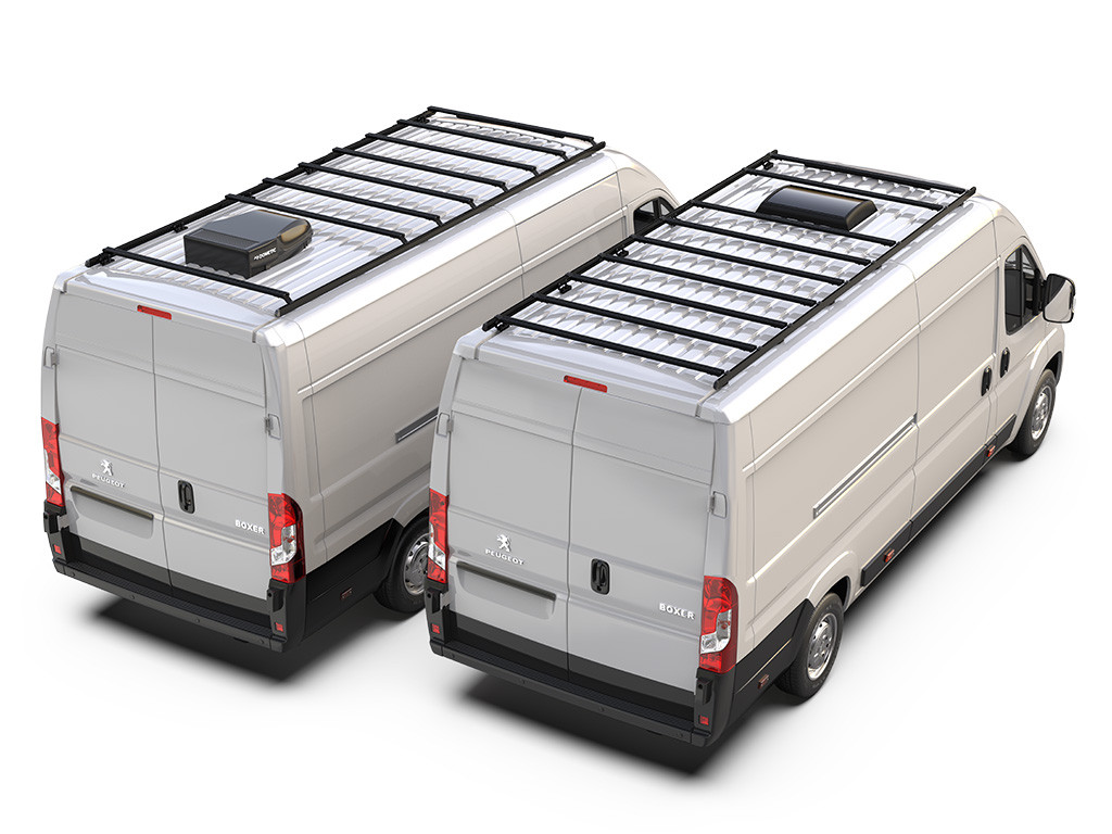 Peugeot Boxer (L4H2/159in WB/High Roof) (2014-nykyinen) Slimpro pakettiauton telinesarja - Front Runner 2