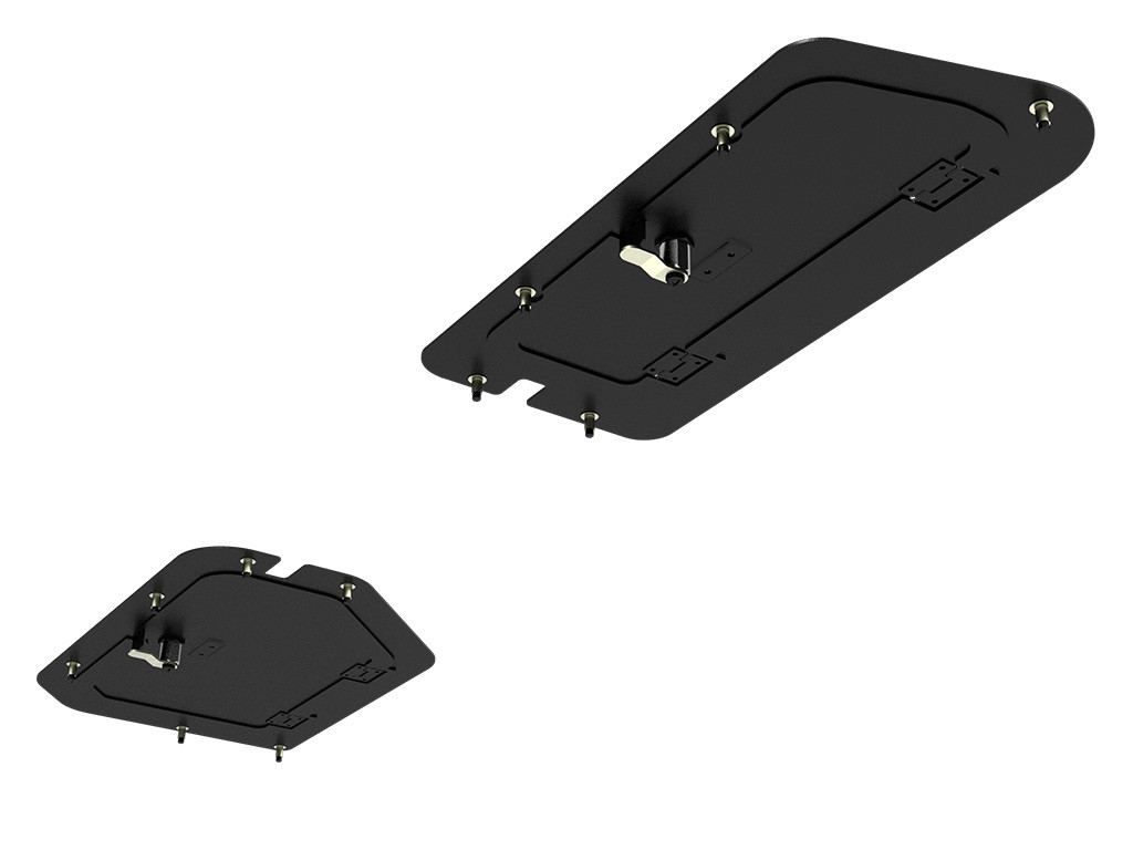 Ford Ranger Raptor (2020-2022) Lukittava istuimen alle säilytyslokero - eturunner 1