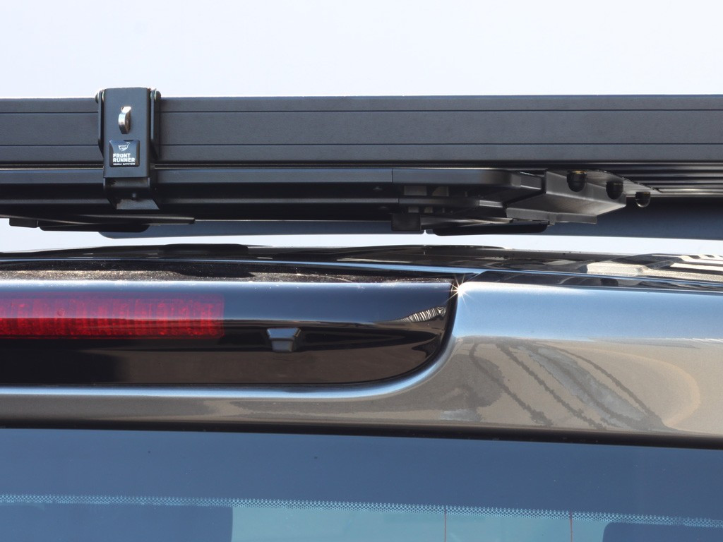 Pro-pöytä telinekiinnikkeen alla - Front Runnerilta 1