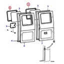 Takaoven ikkunan tiiviste, Landcruiser Series 40 1