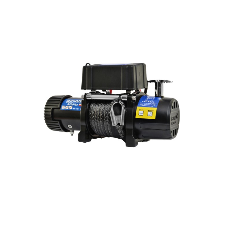 Husar Winch, 8500 lbs, Rope, 12 V 2