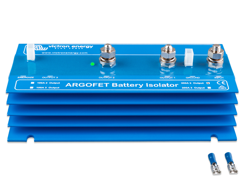 Akkujen eristin 200A 12/24V 1