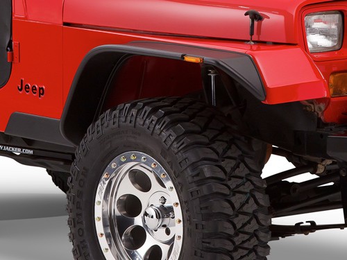 YJ Bushwacer Flat Fender 1