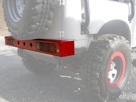 SUZUKI SAMURAI REAR ALLOY BUMPER 1