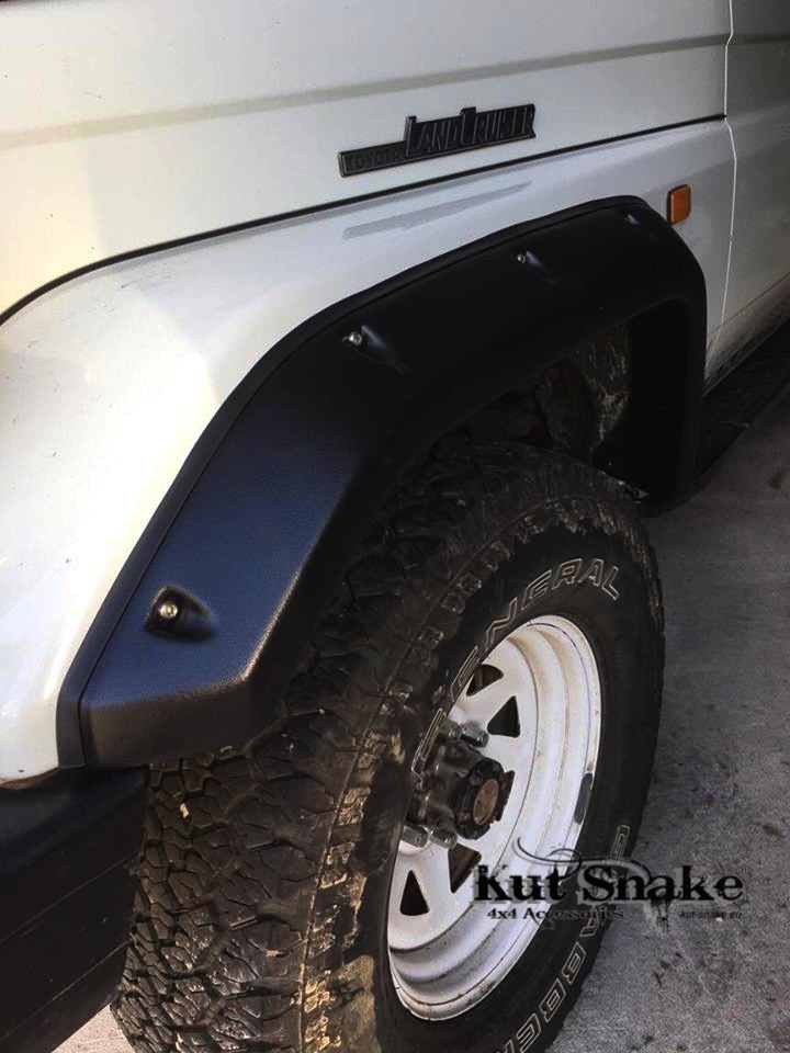 Lokasuojan levike, Toyota Land Cruiser 75-series 2