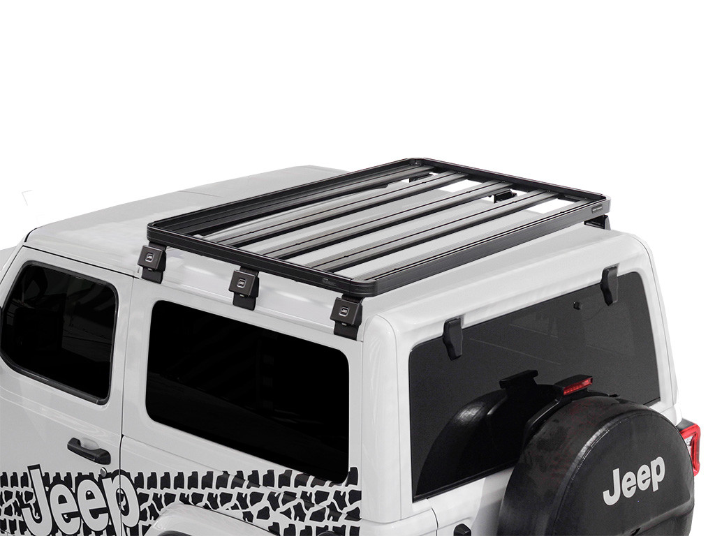 Jeep Wrangler JL 2 Door (2018-Current) Slimline II 1/2 Roof Rack Kit ...