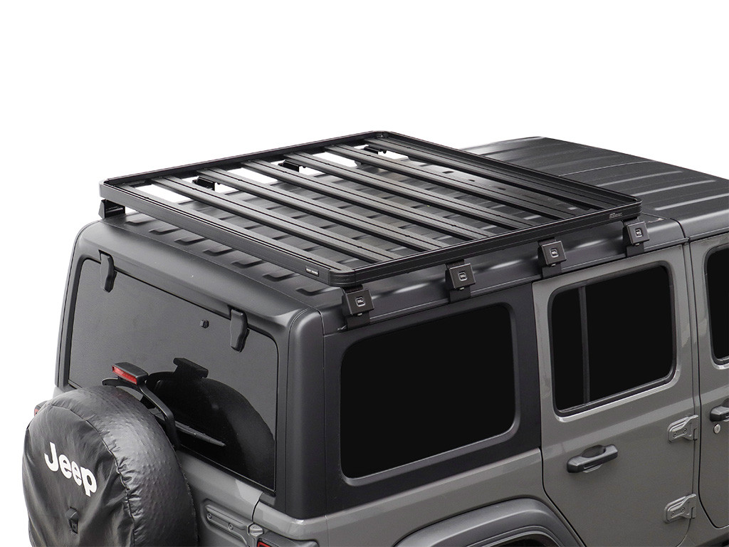 Jeep Wrangler JL 4 Door (2018-Current) Slimline II 1/2 Roof Rack Kit ...