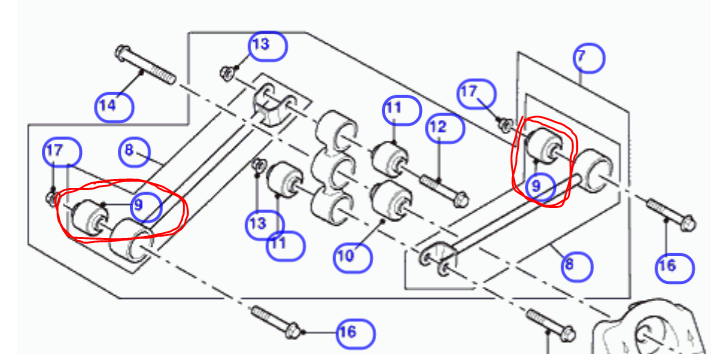 BUSH DISCO2 WATSON LINK CHASSIS SIDE 1