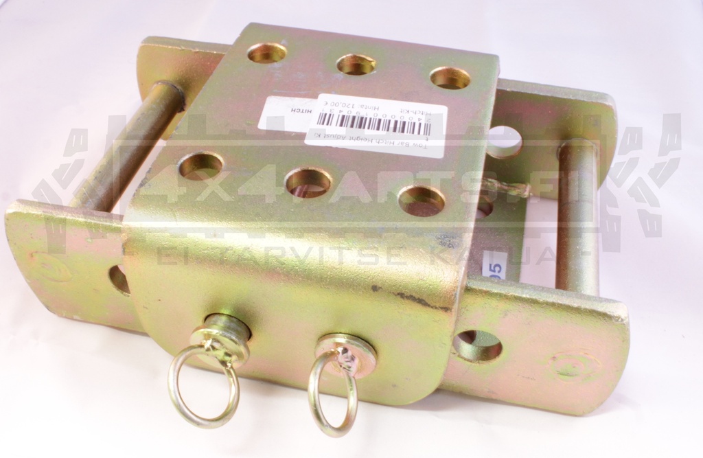 Vetokoukun korkeuden säätösarja 1