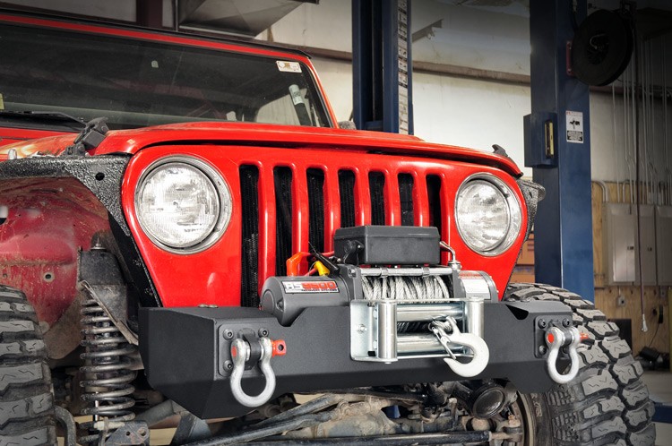 TJ YJ WInch Bumber - STUBBY 1