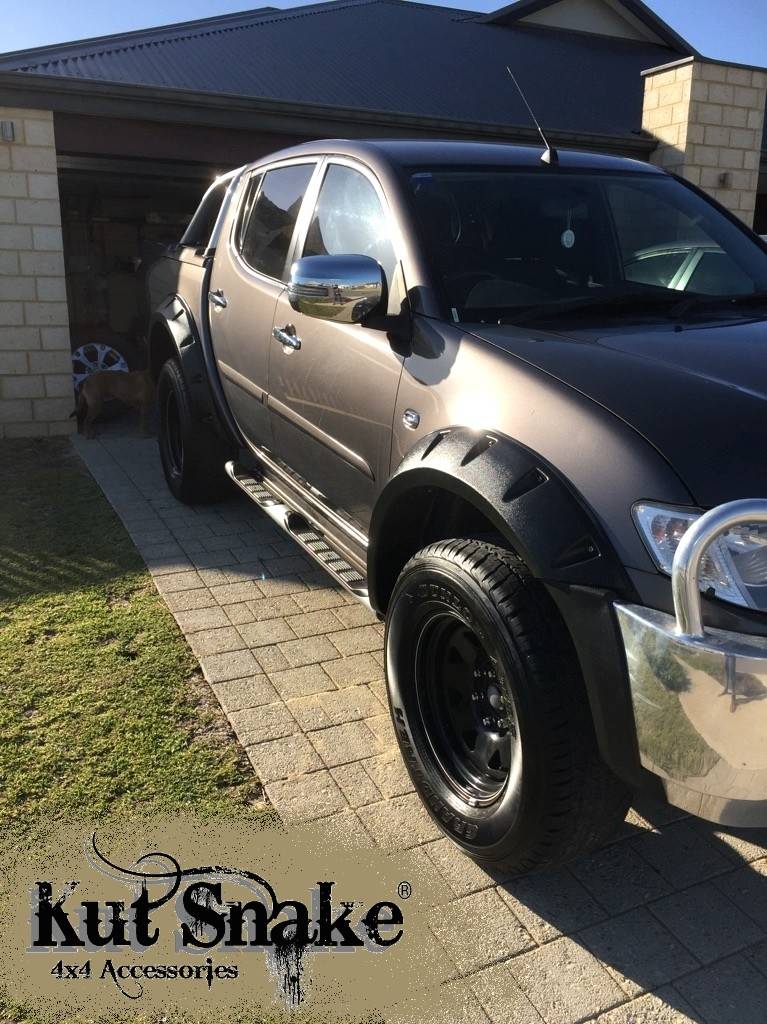 FENDER FLARES MITSUBISHI L200 06- 75mm 2