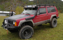 XJ winch bumper with bullbar 1