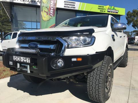 PROGUARD NO LOOP BULL BAR –  FORD RANGER PXII 2015 – 7/2018 1