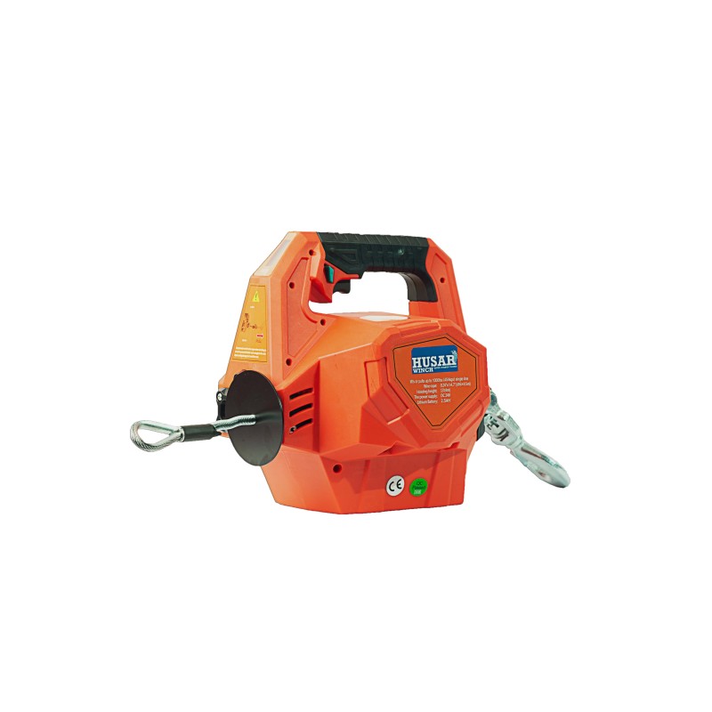 Akkukäyttöinen vinssi yli 450kg vetoteholla 3