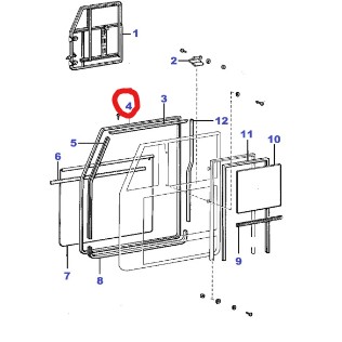 Etu vasen oven kumitiiviste 1