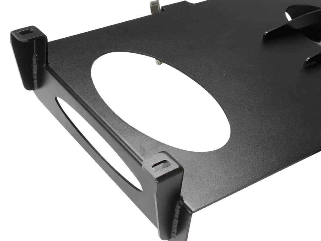 Land Rover Defender (1983-2016) sivukiinnitteinen Jerry-tölkkipidike - Front Runner 7