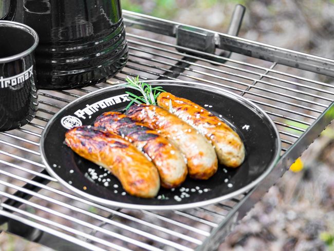 Emalilevyt / 2 kpl / musta - Petromaxilta 1