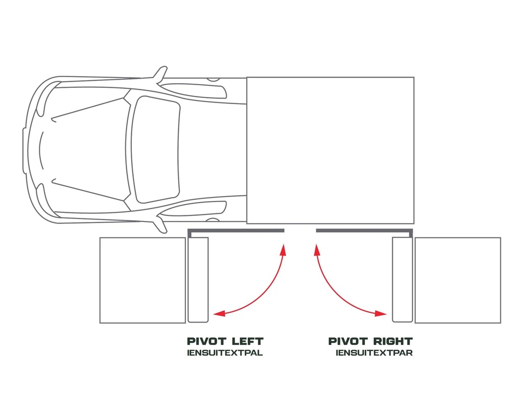 Deltawing Ensuite XT Vasemalle Kääntyvä