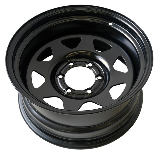 RAPTOR 4X4 WHEEL 8X17 ET-30 TOYOTA NISSAN BLACK