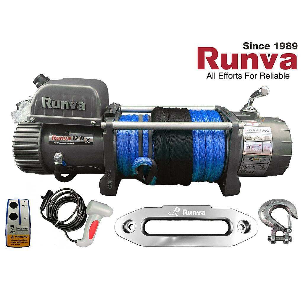 Runva EWX 12000U 24v. Rope
