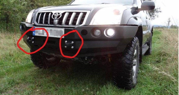 Shacle holder for Fab Bumper 1pc