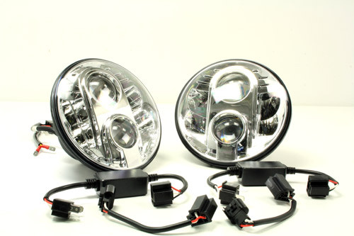 TERRAFIRMA 7? LED framlyckta par LHD E MARKED, DOT