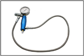 manometer stötdämpar tryck