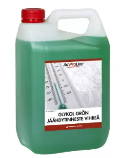 Jäähdytinneste Vihreä G11 4L