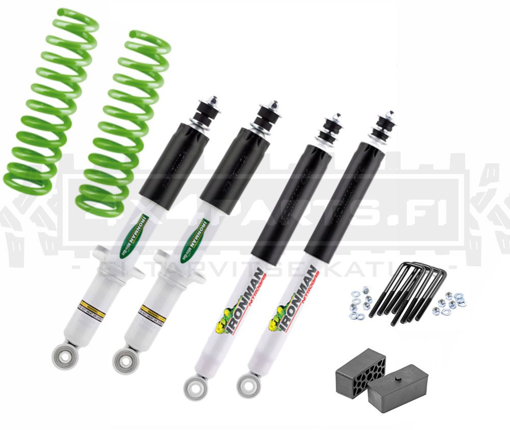 Toyota Hilux 2016 - 45/50mm w. blocks