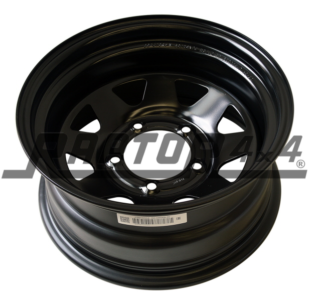 TYREX HD plåtfälg ET -20 7X16 svart för Suzuki