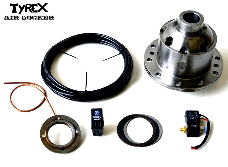 TYREX trycklufts diff lås 30SPL 8" Toyota fram 3.72 och ner