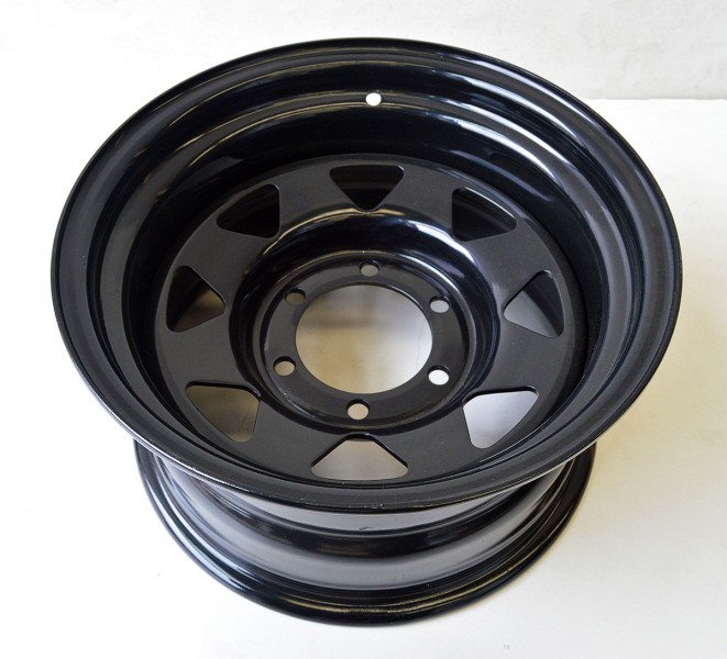 TYREX plåtfälg 8X15 -30 svart för TOYOTA/PATROL