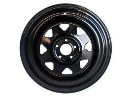 TYREX WHEEL 8X16 ET -20 BLACK FOR WRANGLER TJ