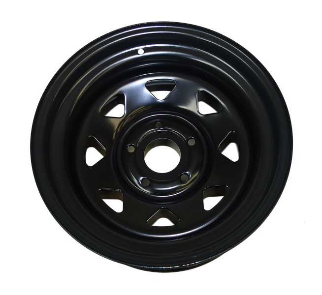 TYREX WHEEL 8X16 ET -20 BLACK FOR WRANGLER JK