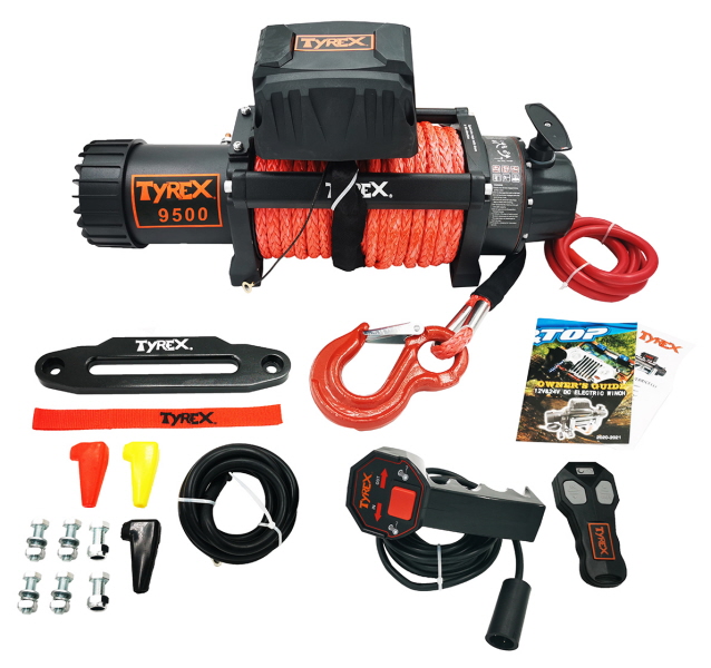 TYREX 9500 BLACK - SYNTHETIC ROPE