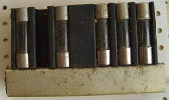 Plast säkring hållare 500A