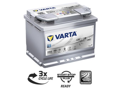 VARTA AGM 60ah Batteri