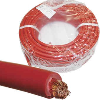 Cable, 25 mm^2, Red