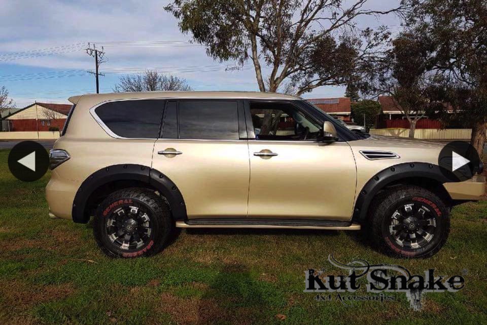 Skärmbreddare, Nissan Patrol Y62