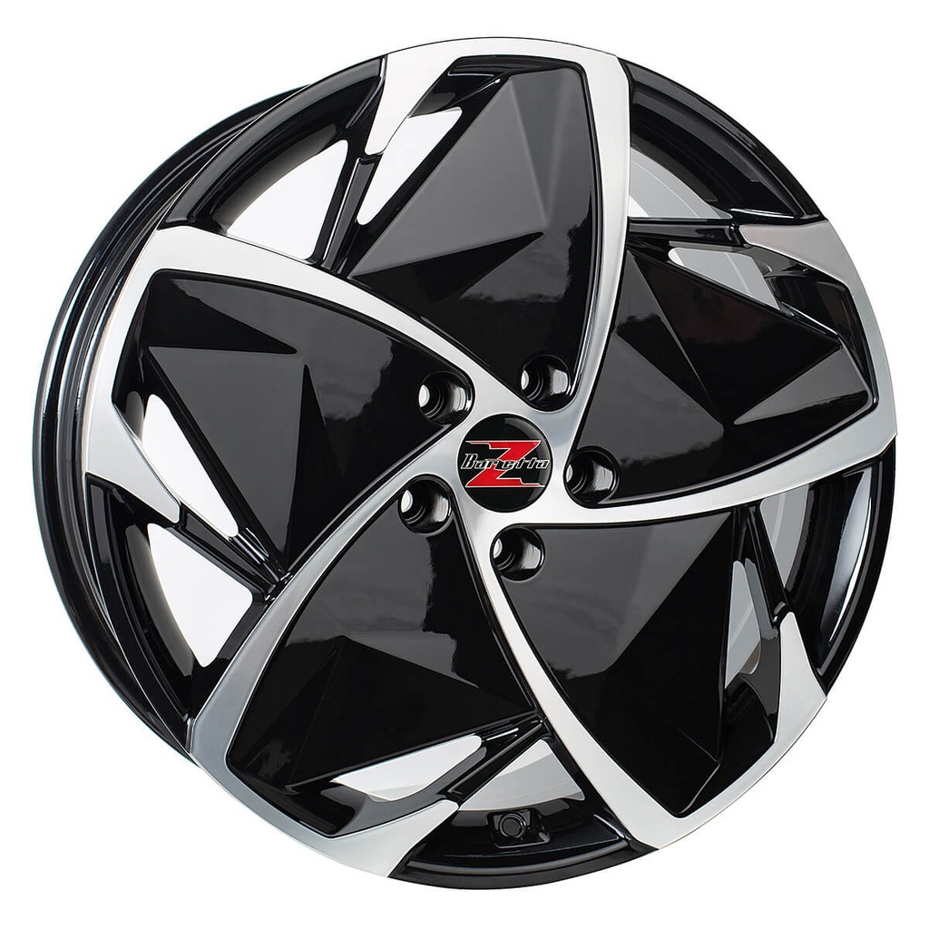 BARZETTA ELETTRICO BLACK POLISHED SÄHKÖAUTON 8x19 5/108 ET45 CB63.4