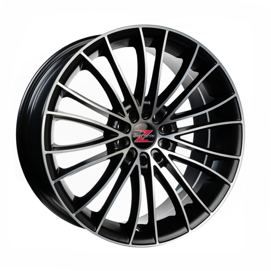 BARZETTA MAGNIFICO BLACK POLISHED 8.5x19 5/108 ET40 CB71.6