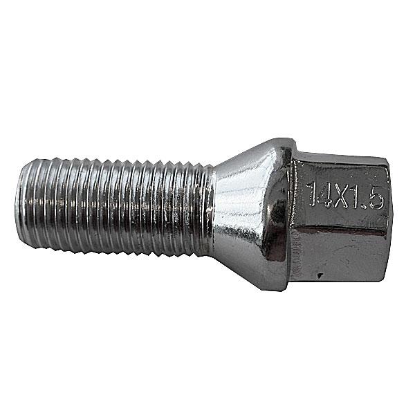 SteyrTek Aluvannepulttisarja 1,25mm nousu, 14mm, pituus 28mm, 20 kpl