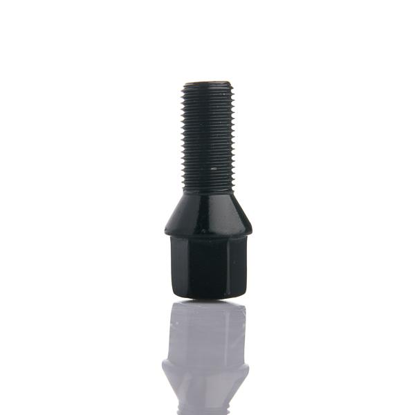 SteyrTek Musta aluvannepultti 1,5mm nousu, 12mm, pituus 28mm, 20 kpl