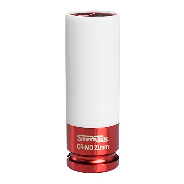SteyrTek Aluvannehylsy 21mm 1/2" karalla