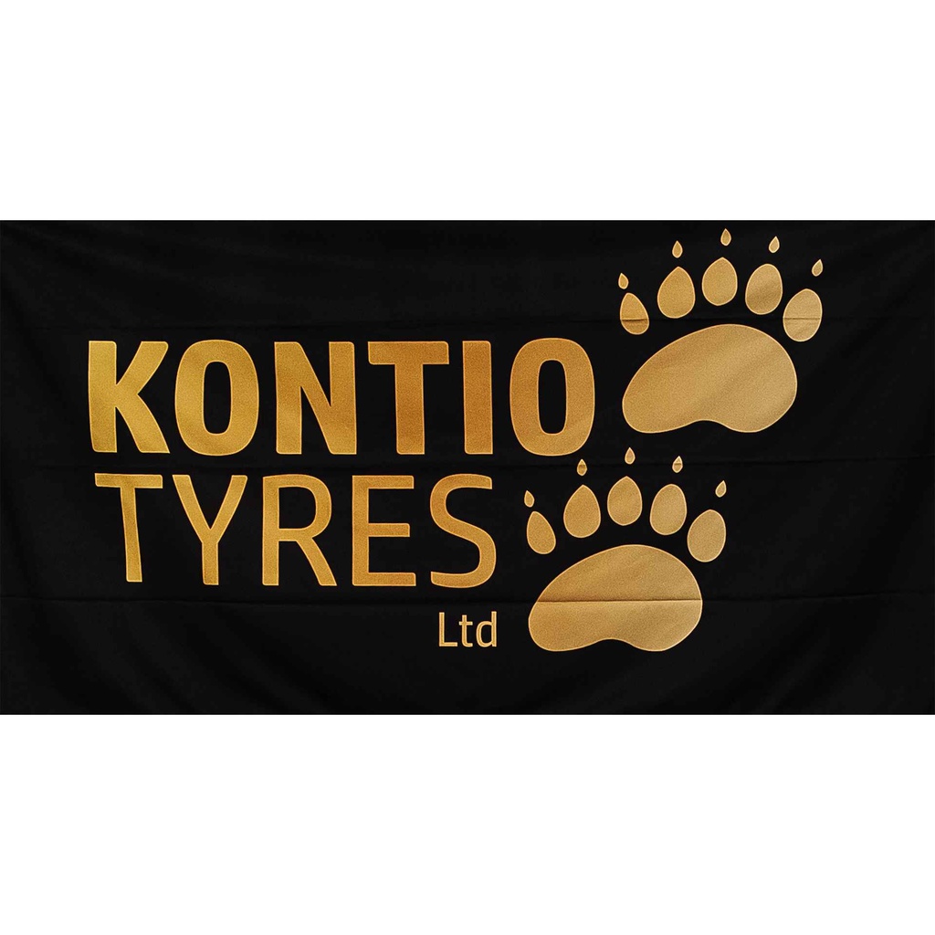 Kontio 2m x 4m Kontio tyres banderolli