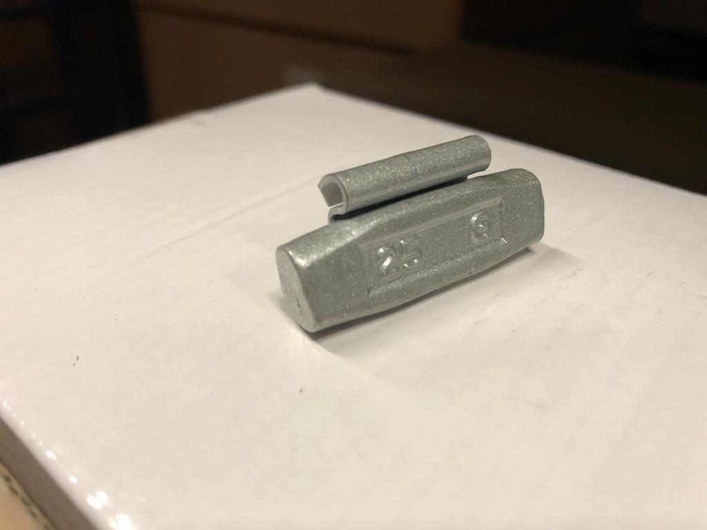 HA-teräsvannepaino budget 35g (Zn) (50kpl)